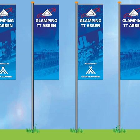 100 Jaar Tt Circuit Assen 2025 Glamping Incl Stroom 外观 照片