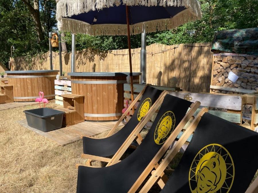 100 Jaar Tt Circuit Assen 2025 Glamping Incl Stroom 外观 照片