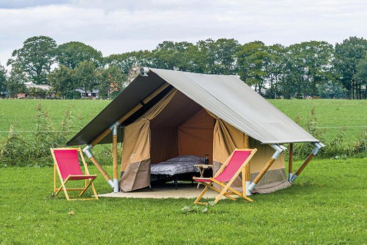 100 Jaar Tt Circuit Assen 2025 Glamping Incl Stroom 外观 照片